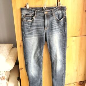 Judy Blue Women's Dark Wash Relaxed Fit Slim Straight Jeans size 11/30